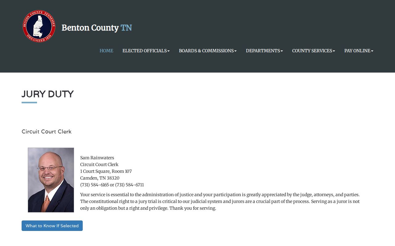 Benton County criminal court case and grand jury information